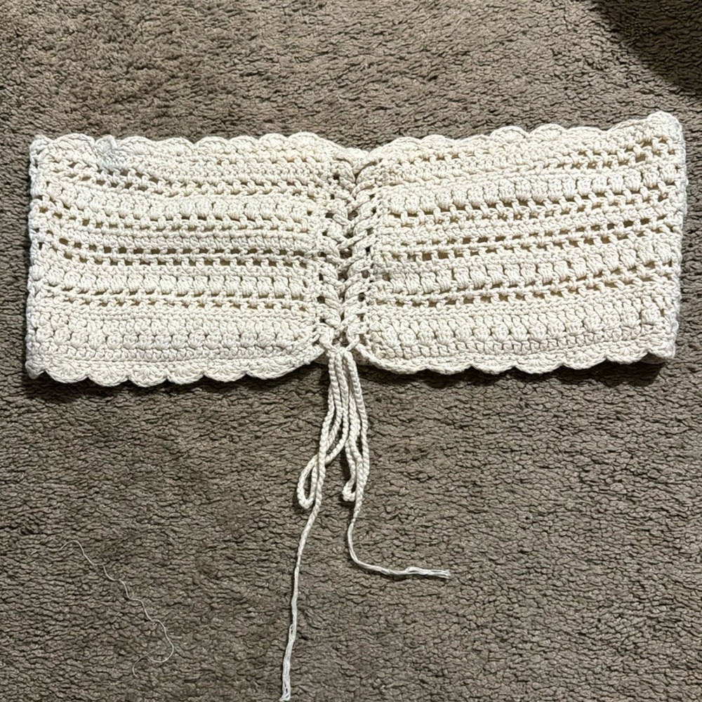 Urban outfitters knit crop top